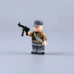 German soldier non-commissioned officer or a member of a specialized unit from World War II - Custom Printed Brick Block Figure