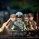 German soldiers from World War II - Custom Printed Brick Block Figure