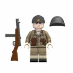 Italian partisan fighter Garibaldi Brigade Brigata Garibaldi World War II - Custom Printed Brick Block Figure