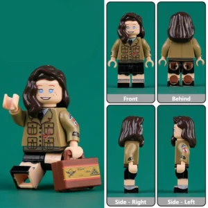 Minifigure - Jungmädel a young member of the League of German Maidens (Bund Deutscher Mädel, or BDM), from the Nazi era in Germany (LEGO Compatible). Minifigure - Jungmädel a young member of the League of German Maidens (Bund Deutscher Mädel, or BDM), from the Nazi era in Germany (LEGO Compatible)