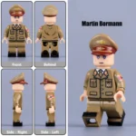 Martin Bormann Head of the Party Chancellery and Adolf Hitler’s private secretary German Nazi Party (NSDAP) - Custom Printed Brick Block Figure
