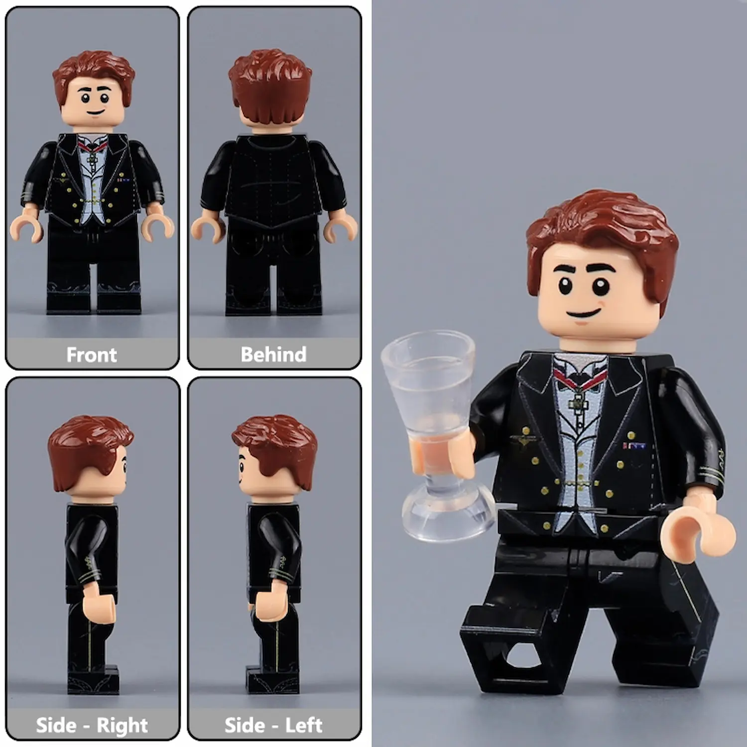 Minifigure - Medical Officer serving in the German Kriegsmarine (Navy) during the World War II (LEGO Compatible) Minifigure - Medical Officer serving in the German Kriegsmarine (Navy) during the World War II (LEGO Compatible)