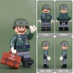 Obergefreiter from the elite Großdeutschland Division of the German Army Heer World War II - Custom Printed Brick Block Figure