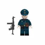 Obermaat a senior non-commissioned officer NCO rank in the German Kriegsmarine Navy World War II - Custom Printed Brick Block Figure