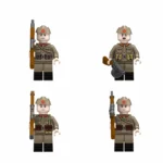 Soviet infantrymens from World War II - Custom Printed Brick Block Figure
