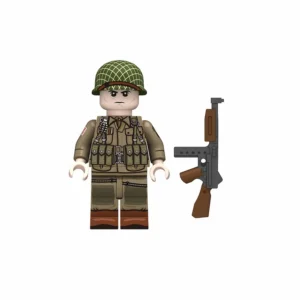 Minifigure - United States Army paratrooper from the 101st Airborne Division Screaming Eagles (LEGO Compatible) Minifigure - United States Army paratrooper from the 101st Airborne Division Screaming Eagles (LEGO Compatible)