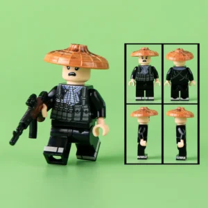 Minifigure - Viet Cong (VC) guerrilla fighter from the Vietnam War 3 (LEGO Compatible) Minifigure - Viet Cong (VC) guerrilla fighter from the Vietnam War 3 (LEGO Compatible)