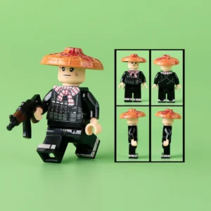 Minifigure - Viet Cong (VC) guerrilla fighter from the Vietnam War 4 (LEGO Compatible) Minifigure - Viet Cong (VC) guerrilla fighter from the Vietnam War 4 (LEGO Compatible)