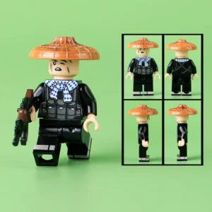 Minifigure - Viet Cong (VC) guerrilla fighter from the Vietnam War (LEGO Compatible) Minifigure - Viet Cong (VC) guerrilla fighter from the Vietnam War (LEGO Compatible)