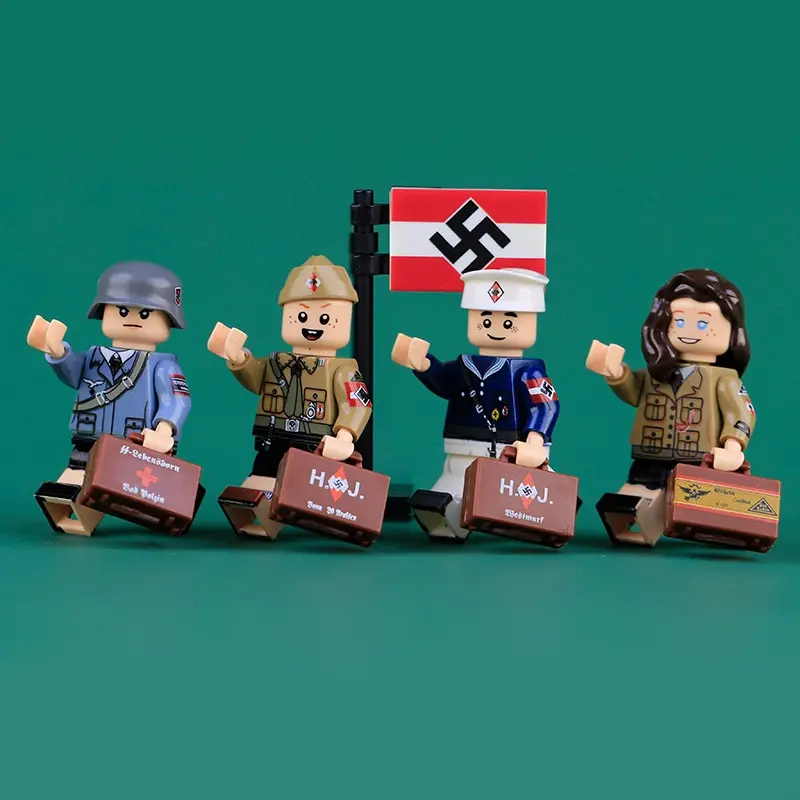 Minifigure - Youth and women's organizations of the Nazi Party World War II (LEGO Compatible)