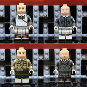 Minifigure - female nurses and auxiliaries associated with the German military during World War II (LEGO Compatible) Minifigure - female nurses and auxiliaries associated with the German military during World War II (LEGO Compatible)