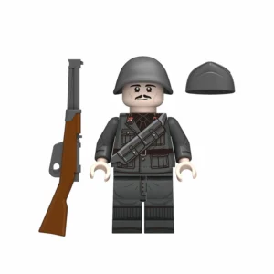 Minifigure - infantryman from the Royal Italian Army Regio Esercito World War II (LEGO Compatible) Minifigure - infantryman from the Royal Italian Army Regio Esercito World War II (LEGO Compatible)