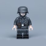 officer of the German Schutzstaffel (SS) during the World War II - Custom Printed Brick Block Figure