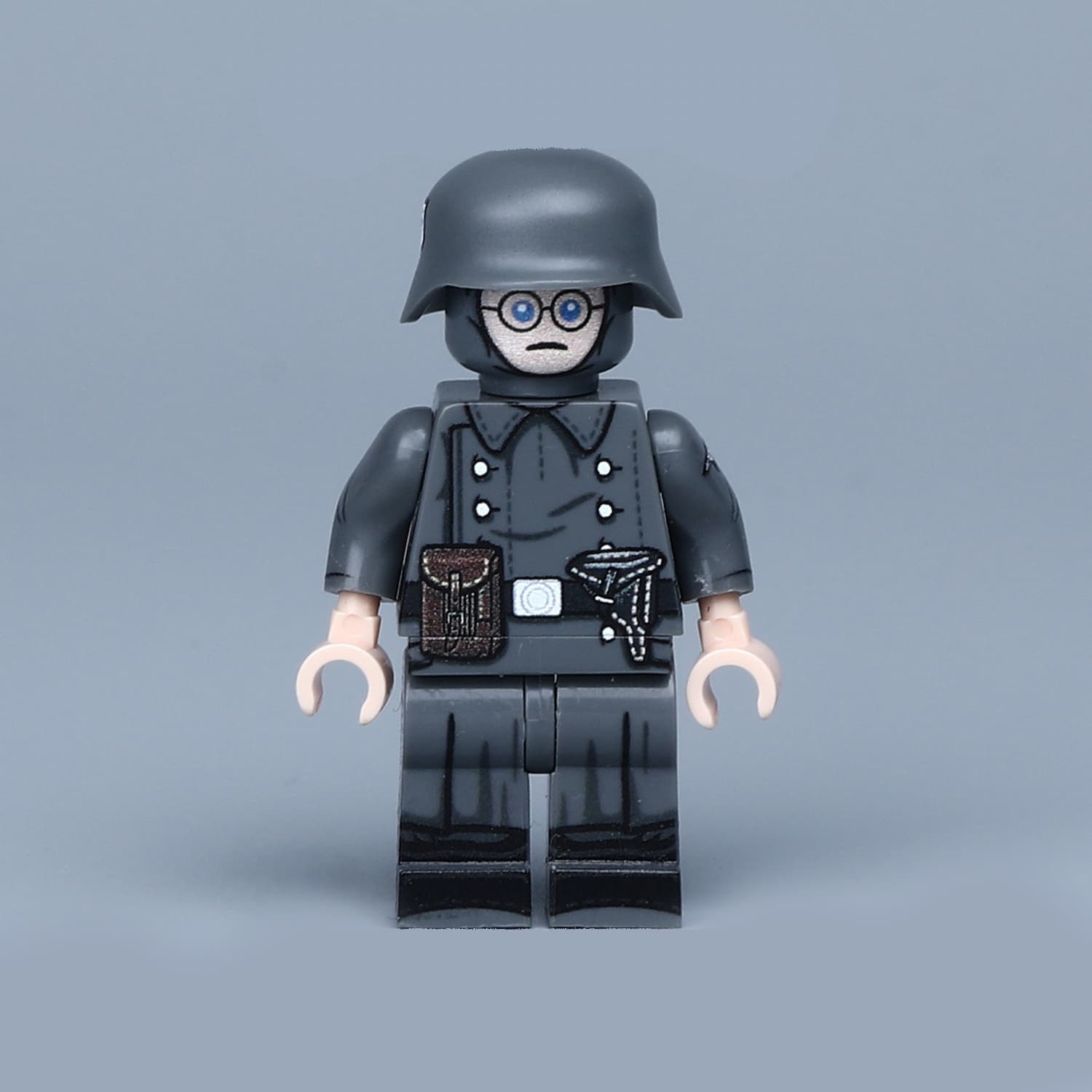 Minifigure - officer of the German Schutzstaffel (SS) during the World War II (LEGO Compatible) Minifigure - officer of the German Schutzstaffel (SS) during the World War II (LEGO Compatible)