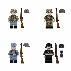Minifigure - various German soldiers from World War II (LEGO Compatible) Minifigure - various German soldiers from World War II (LEGO Compatible)