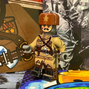 Minifigure – Chinese Cavalry Major who served in the Soviet 88th Special Rifle Brigade World War II (LEGO Compatible) Minifigure – Chinese Cavalry Major who served in the Soviet 88th Special Rifle Brigade World War II (LEGO Compatible)