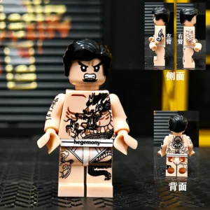 Minifigure – East Asian gangster 2 (LEGO Compatible) Minifigure – East Asian gangster 2 (LEGO Compatible)