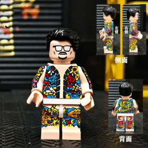 Minifigure – East Asian gangster (LEGO Compatible) Minifigure – East Asian gangster (LEGO Compatible)