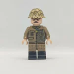 Hideki Tojo general of the Imperial Japanese Army and the Prime Minister of Japan during much of World War II - Custom Printed Brick Block Figure
