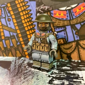 Minifigure – Japanese Machine Gunner from World War II (LEGO Alternative) Minifigure – Japanese Machine Gunner from World War II (LEGO Alternative)
