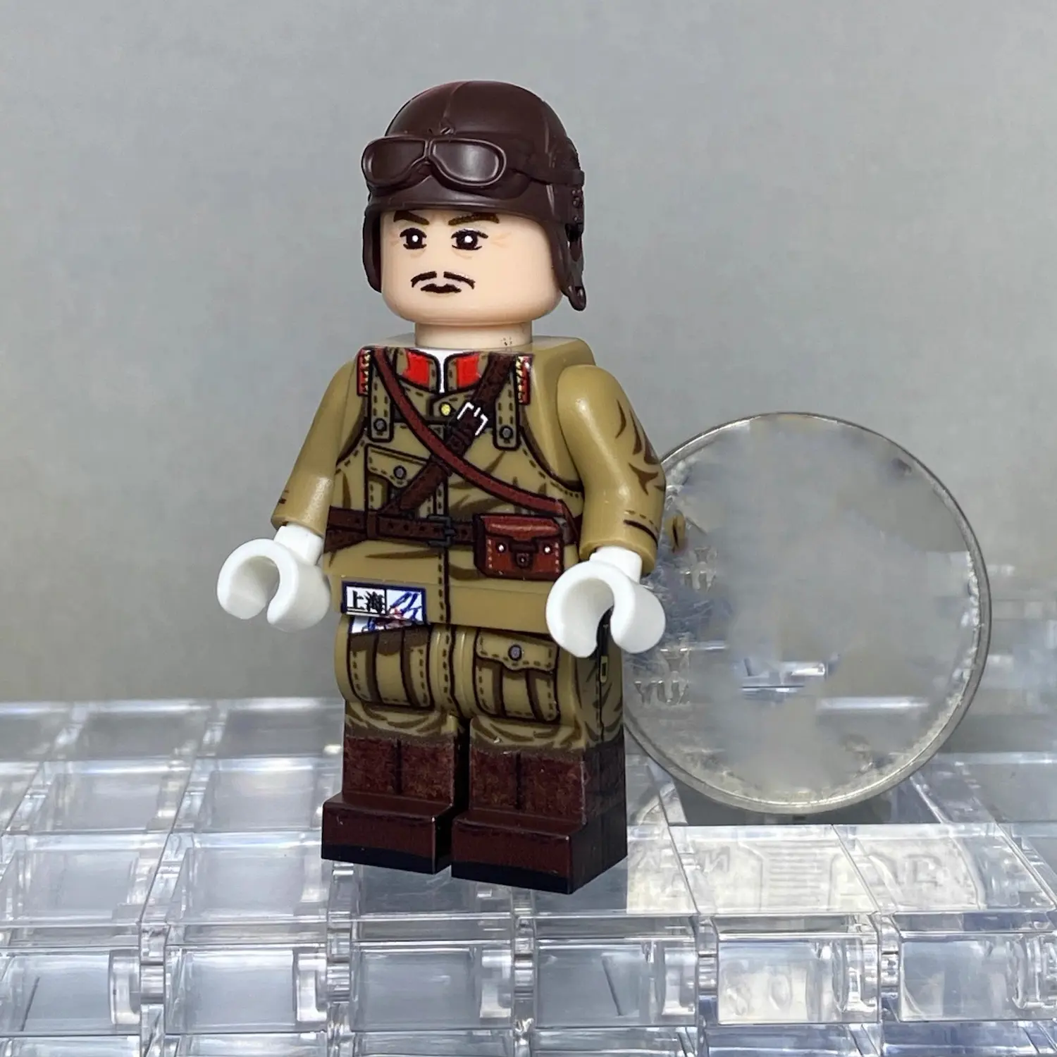 Minifigure – Japanese Tank Crewman from World War II 2 (LEGO Alternative) Minifigure – Japanese Tank Crewman from World War II 2 (LEGO Alternative)