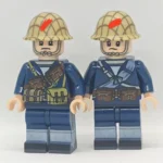 Japanese soldiers Special Naval Landing Forces (SNLF) of the Imperial Japanese Navy during World War II - Custom Printed Brick Block Figure