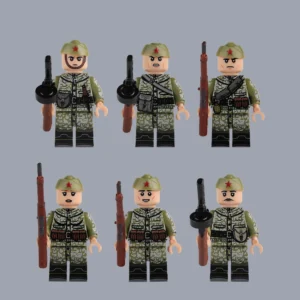 Minifigure – Soviet Red Army World War II (LEGO Compatible) Minifigure – Soviet Red Army World War II (LEGO Compatible)