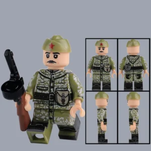 Minifigure – Soviet Red Army scout or assault engineer World War II (LEGO Compatible) Minifigure – Soviet Red Army scout or assault engineer World War II (LEGO Compatible)