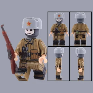 Minifigure – Soviet Red Army scout or non-commissioned officer NCO (LEGO Compatible) Minifigure – Soviet Red Army scout or non-commissioned officer NCO (LEGO Compatible)
