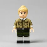Spanish Blue Division Female Nurse (Enfermera de la División Azul) - Custom Printed Brick Block Figure