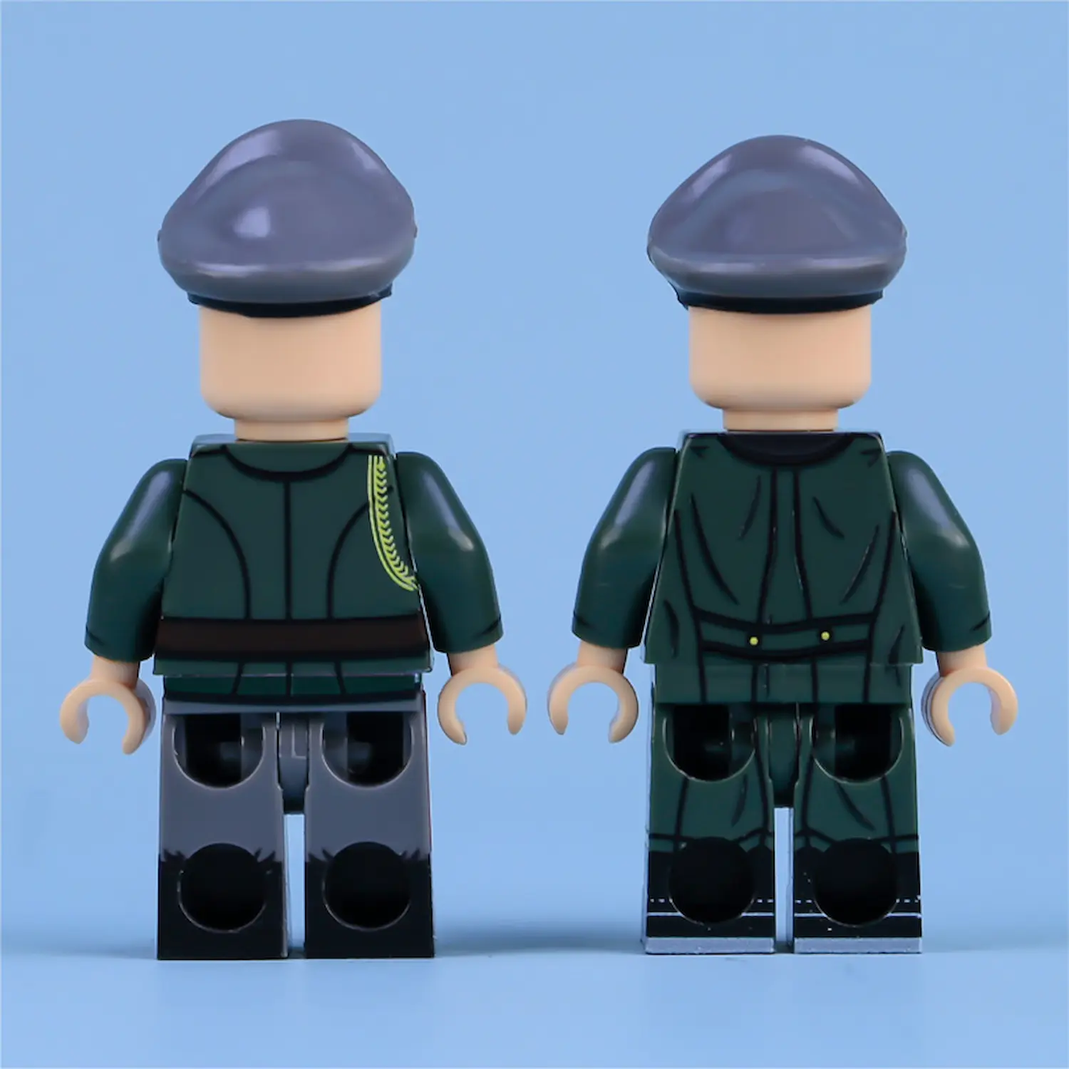 Minifigure - German Army (Heer) Field Marshal and a Colonel General from World War II (LEGO Compatible)