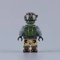 modern special forces operator from Germany’s elite Kommando Spezialkräfte (KSK) - Custom Printed Brick Block Figure