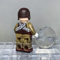 the back of Minifigure – Japanese Tank Crewman from World War II 3 (LEGO Alternative) Minifigure – Japanese Tank Crewman from World War II 3 (LEGO Alternative)