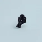 gas mask molded in a black color World War II - Custom 3D Printed Miniature Accessory Parts Pieces for Brick Block Figures