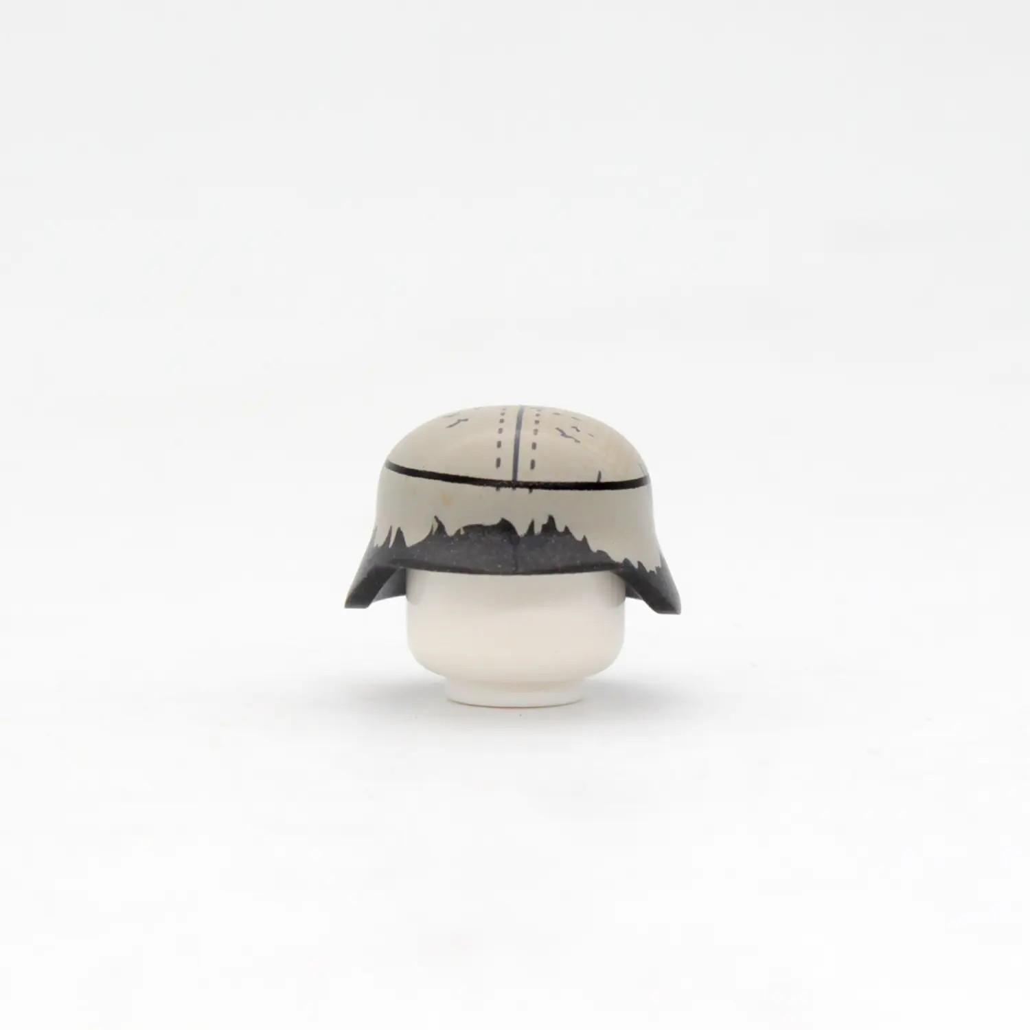 Custom Piece Miniature – military Helmet German Stahlhelm (steel helmet) decorated with a winter camouflage pattern from the World War II – 3D Print for LEGO minifigure Custom Piece Miniature – military Helmet German Stahlhelm (steel helmet) decorated with a winter camouflage pattern from the World War II – 3D Print for LEGO minifigure