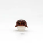 military Helmet German Stahlhelm (steel helmet) decorated with an autumnal camouflage pattern from the World War II - Custom 3D Printed Miniature Accessory Parts Pieces for Brick Block Figures