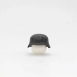 military Helmet German Stahlhelm (steel helmet) from the World War II used for the helmets of Panzer (armored) crews - Custom 3D Printed Miniature Accessory Parts Pieces for Brick Block Figures