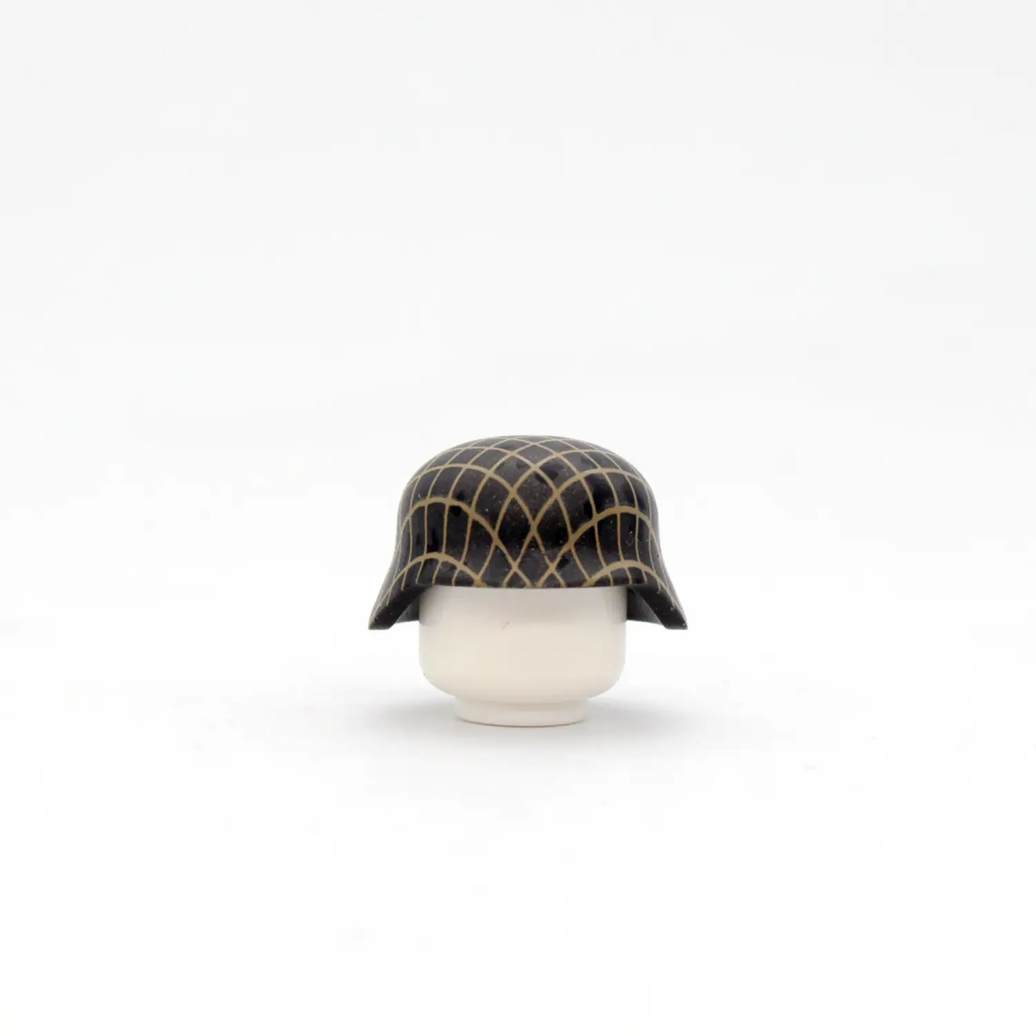 Custom Piece Miniature – military Helmet German Stahlhelm (steel helmet) has a wire mesh pattern printed from the World War II – 3D Print for LEGO minifigure Custom Piece Miniature – military Helmet German Stahlhelm (steel helmet) has a wire mesh pattern printed from the World War II – 3D Print for LEGO minifigure