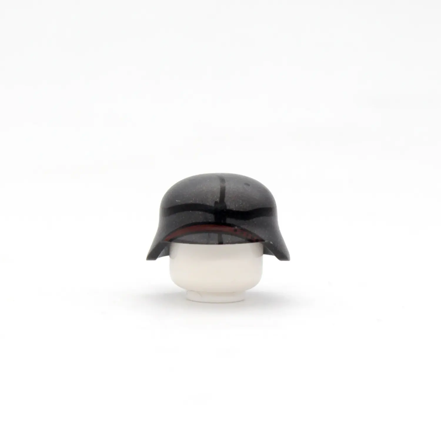 Custom Piece Miniature – military Helmet German Stahlhelm (steel helmet) represents a specific ceremonial or early transitional version the World War II – 3D Print for LEGO minifigure Custom Piece Miniature – military Helmet German Stahlhelm (steel helmet) represents a specific ceremonial or early transitional version the World War II – 3D Print for LEGO minifigure