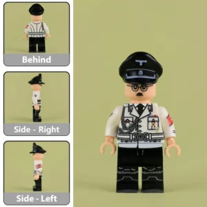 Minifigure - Adolf Hitler the Nazi Party NSDAP and dictator of Germany in white uniform (LEGO Compatible) Minifigure - Adolf Hitler the Nazi Party NSDAP and dictator of Germany in white uniform (LEGO Compatible)