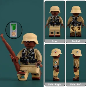 Minifigure - Arab Volunteer who served with the German Army during World War II (LEGO Compatible) Minifigure - Arab Volunteer who served with the German Army during World War II (LEGO Compatible)