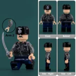 Cossack Cavalry Lieutenant who served with the German Army during World War II - Custom Printed Brick Block Figure