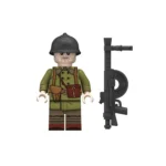 French Infantry soldier from the World War II 2 - Custom Printed Brick Block Figure