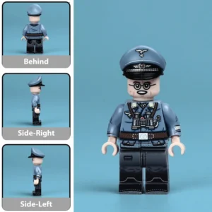 Minifigure - German Luftwaffe Paratrooper Sergeant Major Fallschirmjäger World War II (LEGO Compatible) Minifigure - German Luftwaffe Paratrooper Sergeant Major Fallschirmjäger World War II (LEGO Compatible)