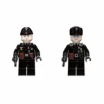 Two German Panzer (Armored) officers from World War II - Custom Printed Brick Block Figure