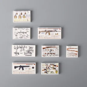 3D Print Weapon Diagram Custom Pieces Miniature for LEGO Military Minifigures 3D Print Weapon Diagram Custom Pieces Miniature for LEGO Military Minifigures