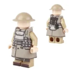 British Army Pattern 1902 Service Dress Tunic - Custom 3D Printed Miniature Accessory Parts Pieces for Brick Block Figures