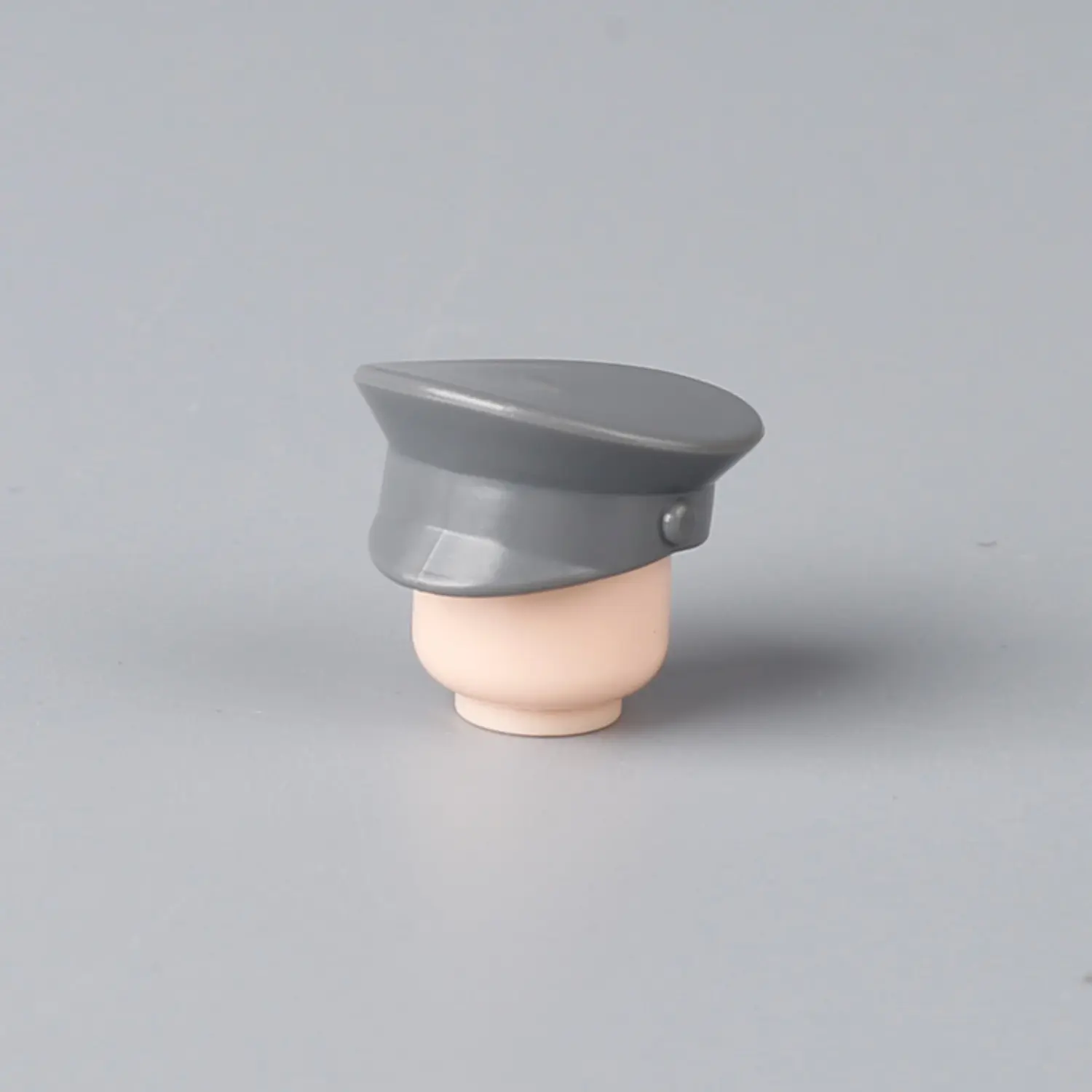 Custom Piece Miniature – German Army (Heer) officer's grey peaked visor cap (Schirmmütze) from the World War II – 3D Print for LEGO minifigure