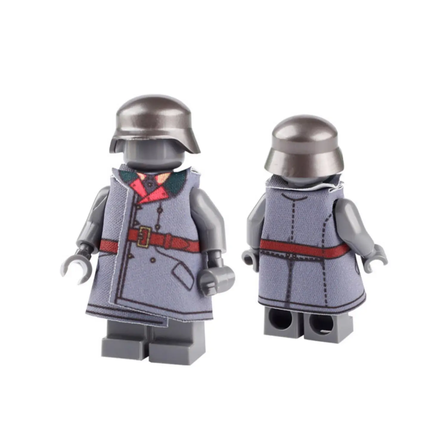 Custom Piece Miniature – German Imperial Army General's Greatcoat – 3D Print for LEGO Minifigure