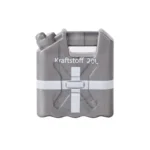 German “Jerrycan” fuel can from the World War II grey - Custom 3D Printed Miniature Accessory Parts Pieces for Brick Block Figures